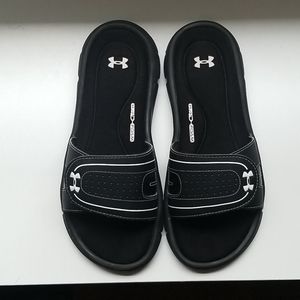 Under Armor slide sandal mens 7